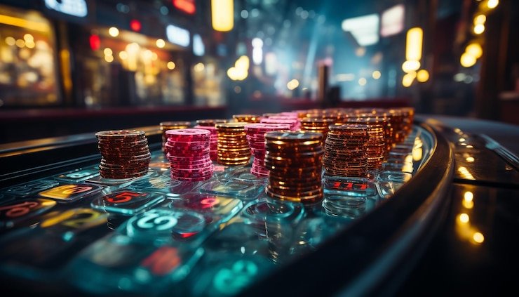 Tampilan balapan salju4d di ponsel